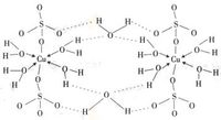 五水合硫酸銅結(jié)構(gòu)