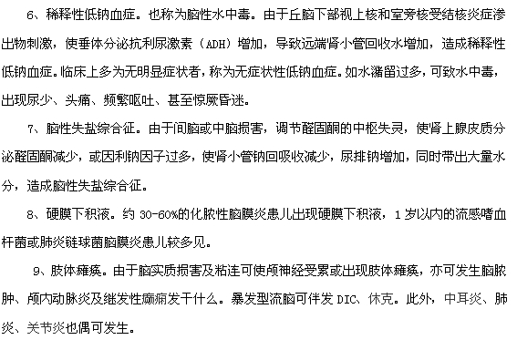 腦膜炎常見的并發(fā)癥有哪些？