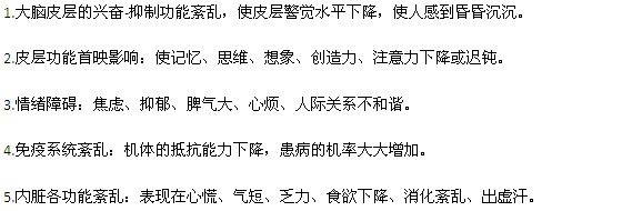 失眠癥會(huì)帶來(lái)哪些危害？