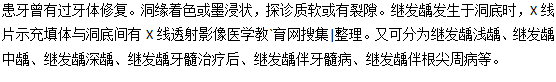 繼發(fā)性齲齒是什么意思？