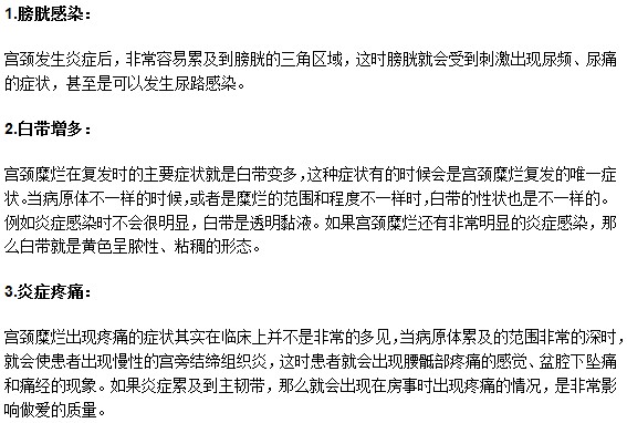 宮頸糜爛疾病復(fù)發(fā)之后會(huì)有什么危害？