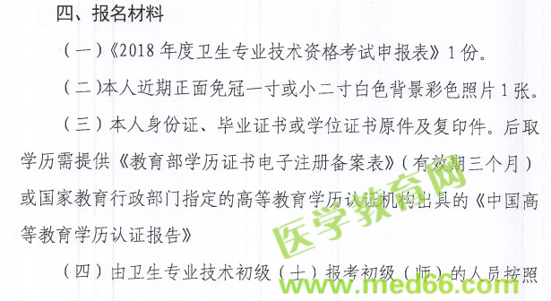 天津市2018年衛(wèi)生資格考試報(bào)名|現(xiàn)場確認(rèn)時(shí)間及要求