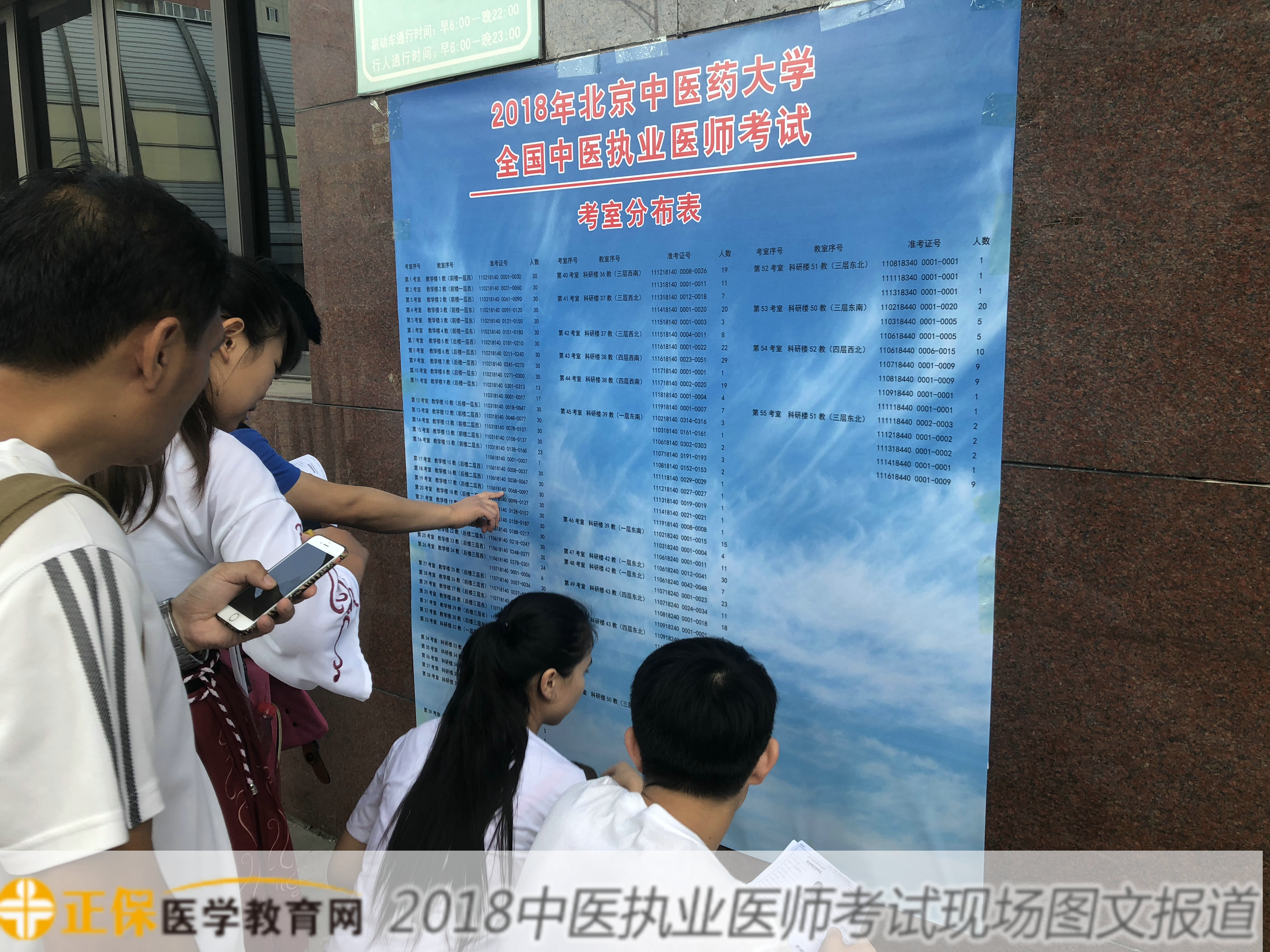 2018年中醫(yī)執(zhí)業(yè)醫(yī)師資格綜合筆試考試現(xiàn)場(chǎng)報(bào)道