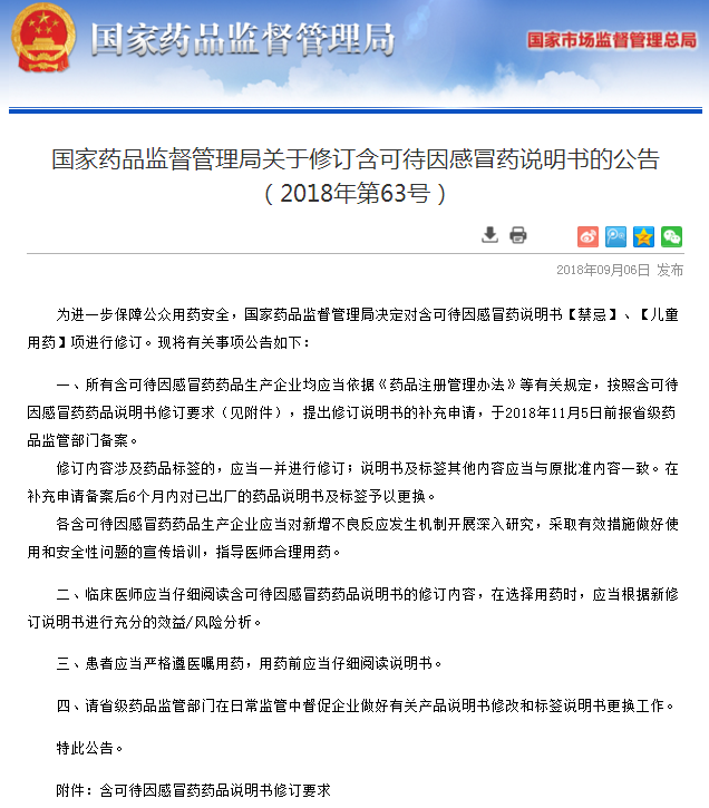 .少年禁止服用可待因，還有這些中成藥需要注意