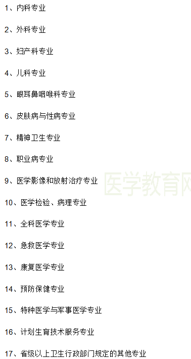 2018年臨床執(zhí)業(yè)助理醫(yī)師要注冊在什么地方？可以選哪些科室？