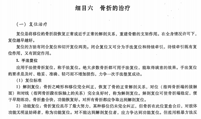 骨折的治療——中醫(yī)醫(yī)術(shù)確有專長