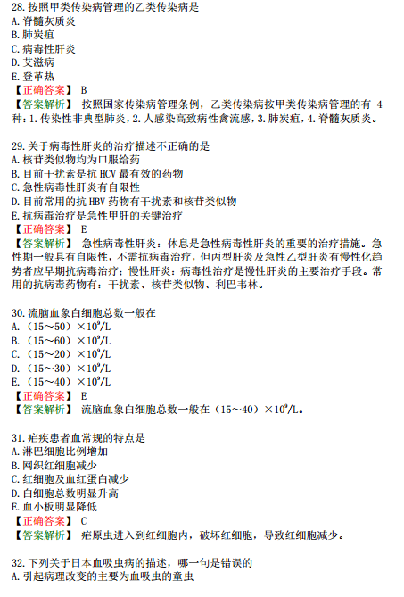 2019年臨床執(zhí)業(yè)醫(yī)師?？荚嚲淼谌龁卧狝1型題（二）