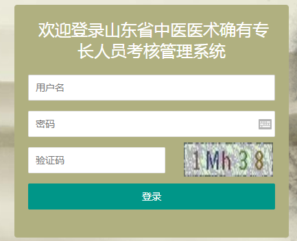 山東省中醫(yī)醫(yī)術確有專長2020年報名入口