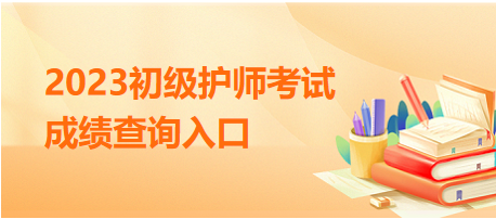 2023初級(jí)護(hù)師考試成績查詢